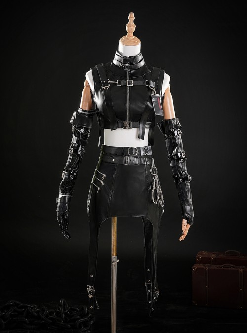 Game Love And Deepspace Player Controls Character Night's Companion Halloween Cosplay Costume Full Set