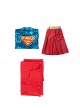 Movie Supergirl Woman Of Tomorrow Supergirl Trailer Version Halloween Cosplay Costume Set Without Shoes