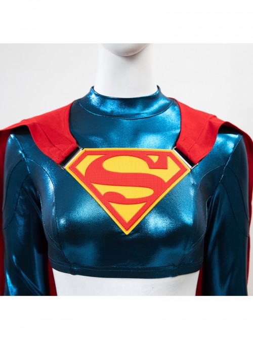 Movie Supergirl Woman Of Tomorrow Supergirl Trailer Version Halloween Cosplay Costume Set Without Shoes