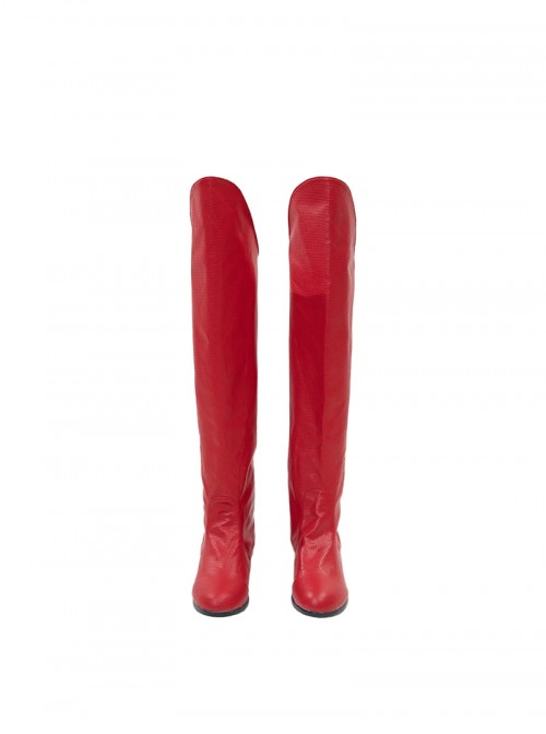 Movie Supergirl Woman Of Tomorrow Supergirl Trailer Version Halloween Cosplay Accessories Red High Heels Boots