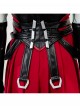 Game Marvel Rivals Little Red Riding Hood Psylocke Halloween Cosplay Costume Set Without Shoes