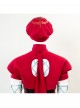 Game Marvel Rivals Little Red Riding Hood Psylocke Halloween Cosplay Costume Set Without Shoes