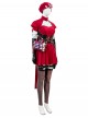 Game Marvel Rivals Little Red Riding Hood Psylocke Halloween Cosplay Costume Set Without Shoes