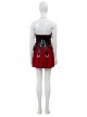 Game Marvel Rivals Little Red Riding Hood Psylocke Halloween Cosplay Costume Set Without Shoes