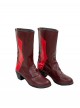 Game Marvel Rivals Little Red Riding Hood Psylocke Halloween Cosplay Accessories Red High Heel Boots