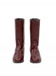 Game Marvel Rivals Little Red Riding Hood Psylocke Halloween Cosplay Accessories Red High Heel Boots