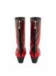 Game Marvel Rivals Little Red Riding Hood Psylocke Halloween Cosplay Accessories Red High Heel Boots