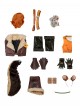 Game Marvel Rivals Squirrel Girl Halloween Cosplay Costume Set Without Shoes