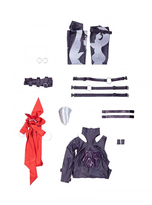 Game Marvel Rivals Psylocke Revenge Halloween Cosplay Costume Set Without Shoes