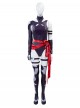 Game Marvel Rivals Psylocke Revenge Halloween Cosplay Accessories Purple Wedge Heel Shoes