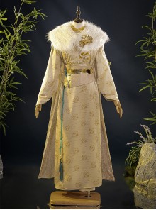 Game Where Winds Meet Dongque Prince Wen Wuque Halloween Cosplay Costume Set