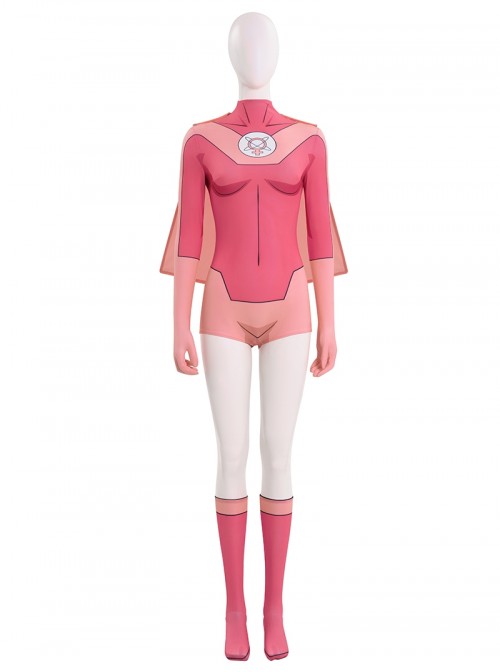 Invincible Season 3 Atom Eve Bodysuit Halloween Cosplay Costume Set
