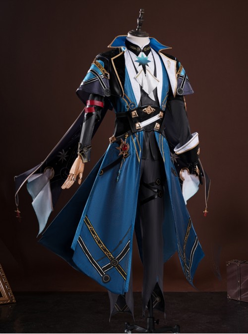 Honkai Star Rail Anaxagoras Halloween Cosplay Costume Full Set