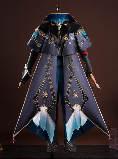 Honkai Star Rail Anaxagoras Halloween Cosplay Costume Full Set