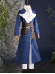 Game Where Winds Meet Tianquan Sect Halloween Cosplay Male Costume Set