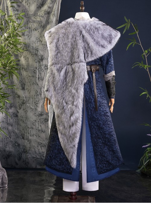 Game Where Winds Meet Tianquan Sect Halloween Cosplay Male Costume Set