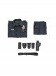 Game Mortal Kombat 1 T-1000 Halloween Cosplay Costume Set Without Shoes Without Props