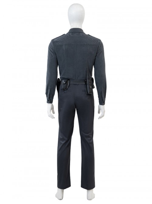 Game Mortal Kombat 1 T-1000 Halloween Cosplay Costume Set Without Shoes Without Props
