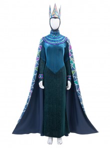 Movie Snow White 2025 Evil Queen Halloween Cosplay Costume Full Set