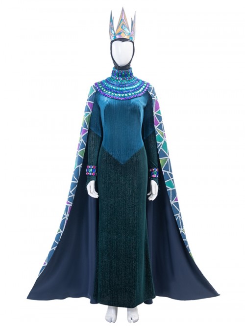 Movie Snow White 2025 Evil Queen Halloween Cosplay Costume Full Set