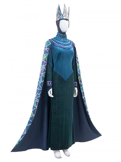 Movie Snow White 2025 Evil Queen Halloween Cosplay Costume Full Set