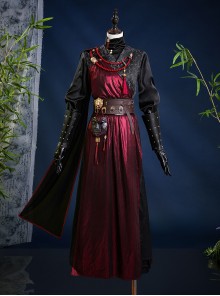 Game Where Winds Meet San Geng Tian Sect Female Uniform Halloween Cosplay Costume Full Set