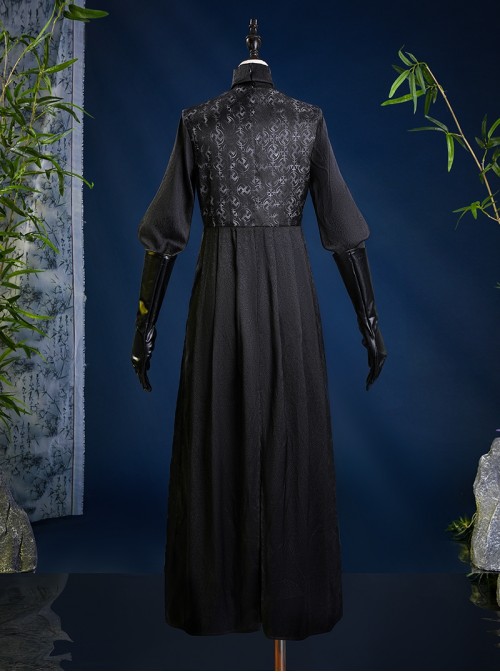 Game Where Winds Meet San Geng Tian Sect Female Uniform Halloween Cosplay Costume Full Set