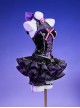 Game Naraka Bladepoint Tessa x Sanrio Kuromi Halloween Cosplay Costume Full Set