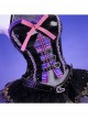 Game Naraka Bladepoint Tessa x Sanrio Kuromi Halloween Cosplay Costume Full Set