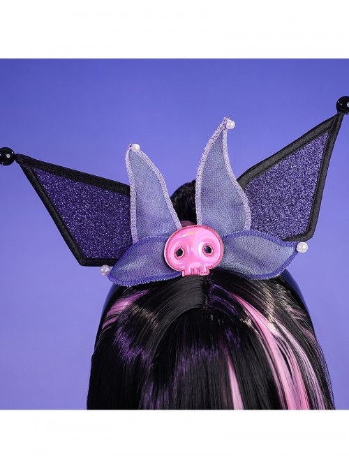 Game Naraka Bladepoint Tessa x Sanrio Kuromi Halloween Cosplay Costume Full Set