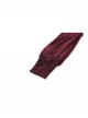 Wine Red Retro Velvet Lace Mesh Splicing Sweet Ruffle Bow Gothic Style Long Sleeves Dress