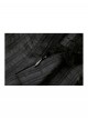 Black Unique Striped Metal Double-Breasted Decorative Hem Lace Splicing Gothic Style Suspender Doll Dress