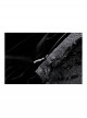 Black Luxury Velvet Lace Splicing Retro Metal Button Gothic Style Long Sleeves Dress