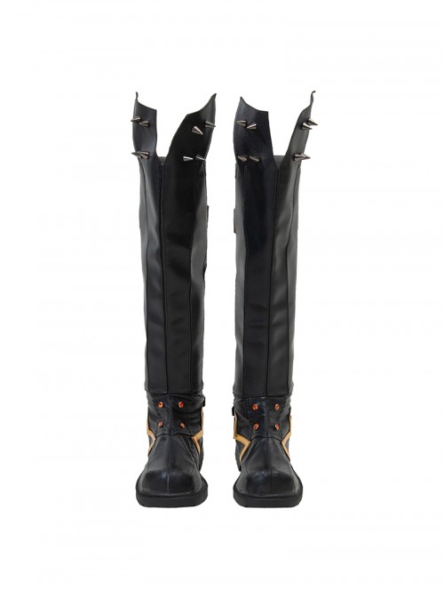 Game Marvel Rivals Illyana Rasputine Magik Halloween Cosplay Accessories Black Boots