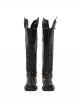 Game Marvel Rivals Illyana Rasputine Magik Halloween Cosplay Accessories Black Boots