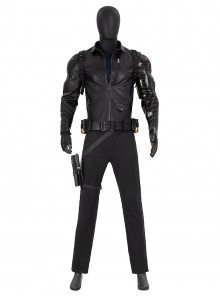 Movie Thunderbolts Winter Soldier James Barnes Bucky Halloween Cosplay Costume Set Without Shoes