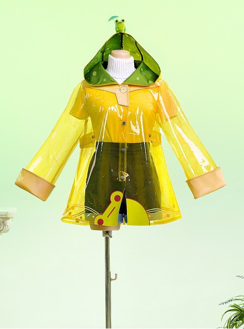 Game Overwatch Mei Meiling Zhou Rainy Stroll Halloween Cosplay Costume Set Without Shoes