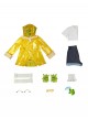 Game Overwatch Mei Meiling Zhou Rainy Stroll Halloween Cosplay Costume Set Without Shoes