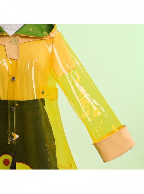 Game Overwatch Mei Meiling Zhou Rainy Stroll Halloween Cosplay Costume Set Without Shoes