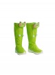 Game Overwatch Mei Meiling Zhou Rainy Stroll Halloween Cosplay Accessories Green Boots