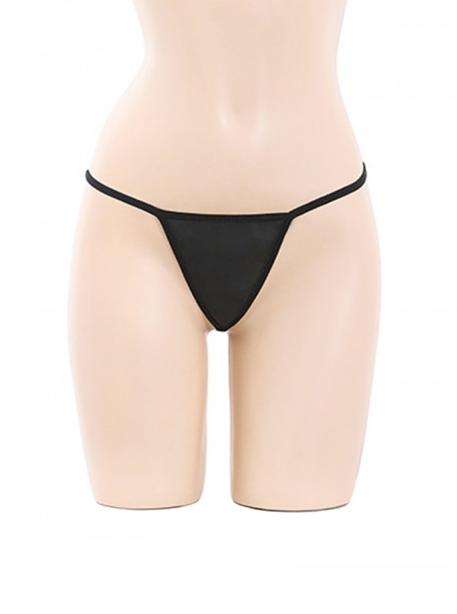 Halter Neck Binding Bands Hollowed Out Exposed Chest Secretary Style Backless Black White Hip Dress Sexy Lingerie Set