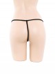 Halter Neck Binding Bands Hollowed Out Exposed Chest Secretary Style Backless Black White Hip Dress Sexy Lingerie Set
