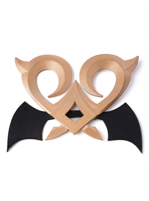 Game Genshin Impact Escoffier Halloween Cosplay Costume Set