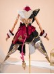 Game Genshin Impact Escoffier Halloween Cosplay Costume Set