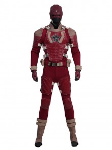 Movie Thunderbolts The New Avengers Alexi Shostakov Red Guardian Battle Suit Halloween Cosplay Costume Set Without Shoes
