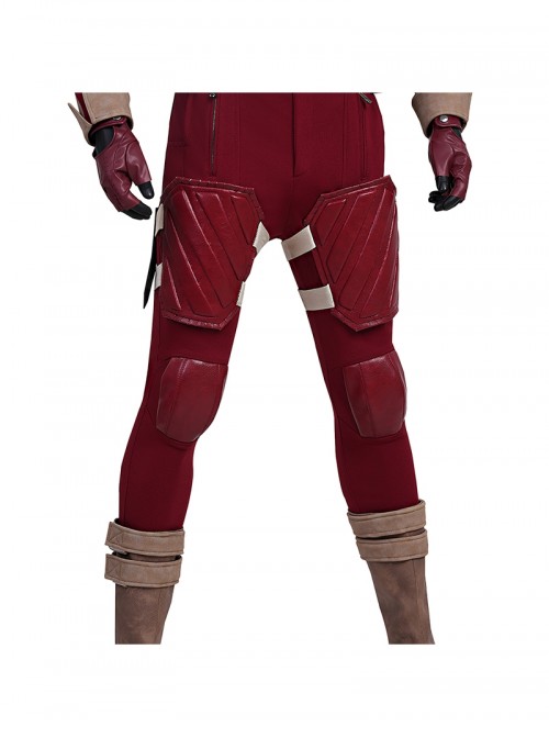 Movie Thunderbolts The New Avengers Alexi Shostakov Red Guardian Battle Suit Halloween Cosplay Costume Set Without Shoes