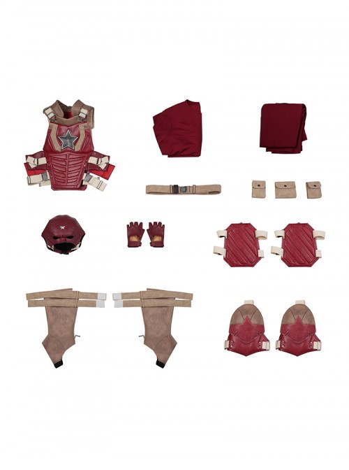 Movie Thunderbolts The New Avengers Alexi Shostakov Red Guardian Battle Suit Halloween Cosplay Costume Set Without Shoes