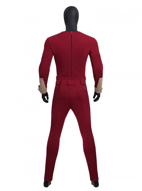 Movie Thunderbolts The New Avengers Alexi Shostakov Red Guardian Battle Suit Halloween Cosplay Costume Set Without Shoes