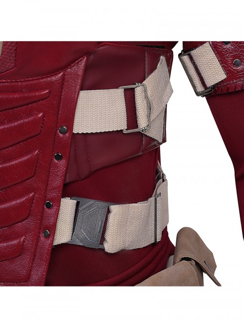 Movie Thunderbolts The New Avengers Alexi Shostakov Red Guardian Battle Suit Halloween Cosplay Costume Set Without Shoes