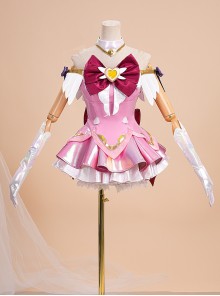 Game Overwatch Juno Magical Girl Halloween Cosplay Costume Set